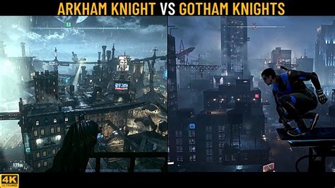 arkham city vs gotham city